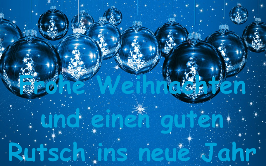 Frohe Weihnachten und einen guten Rutsch Frohe Weihnachten und einen guten Rutsch